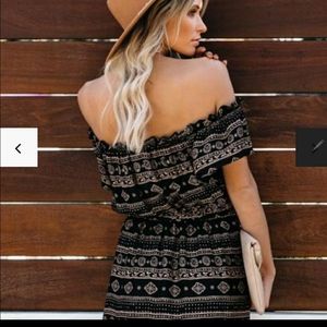 VICI Off Shoulder Maxi Dress - XL